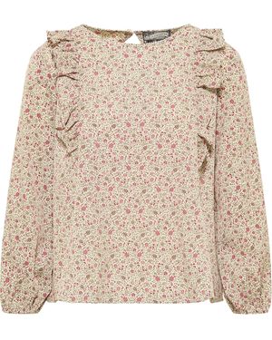 Dreimaster Blouse Shirt Dames - Naturel