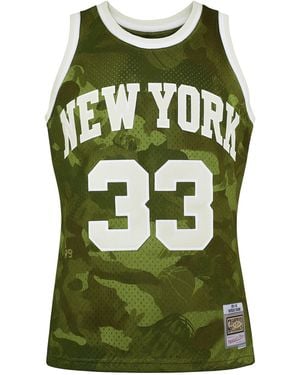 Mitchell & Ness Nba New York Knicks 33 Ewing Swingman Jersey - Green
