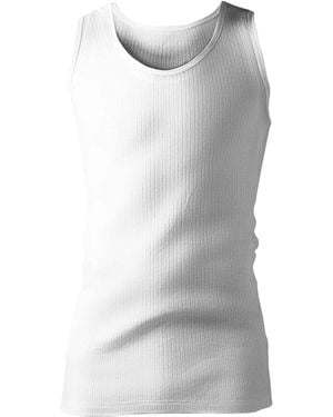 Heat Holders Cotton Thermal Underwear Sleeveless Vest - Grey