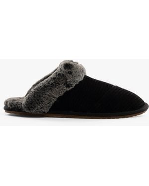 TOMS Valerie Slippers Textile - Black
