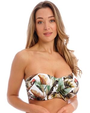 Fantasie 503209 Kinabalu Bandeau Bikini Top - Green
