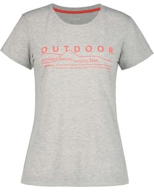 Icepeak Dames Belcher Performance T-shirt In Grijs