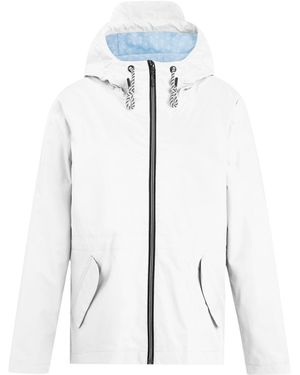 Regatta Bayletta Grid Distress Waterdichte Jas - Wit