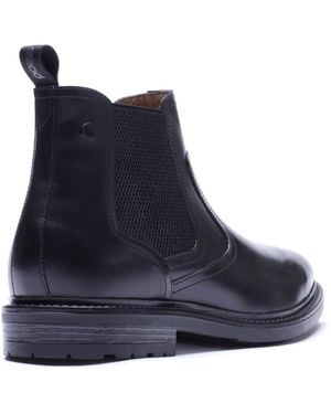 Base London Smith Leather Boots - Blue