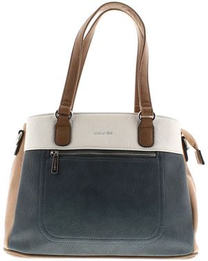 Wynsors Slouch Tote Bag Loyalty Zip Fastening - Black