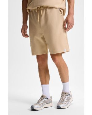 Grimelange Relaxed Straight Leg Sweat Shorts - Natural