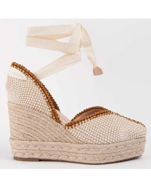 Montevita Wedge Espadrille Balenci12 - Natural