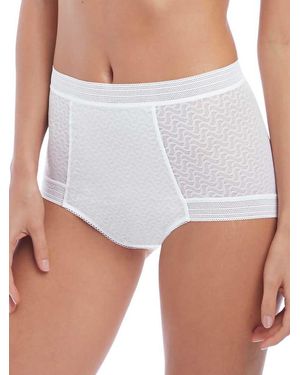 Wacoal Aphrodite High Waist Brief - White