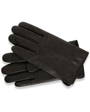 Barneys Originals Classic Leather Glove - Black