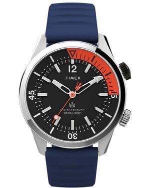Timex Tw2V73500 Waterbury Traditional Watch - Blue