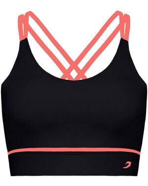 BOXRAW Valerie Vrouwen Zwarte Sportbeha