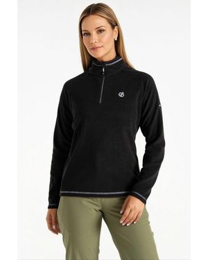 Dare 2b Zip Neck Fleece Top - Black