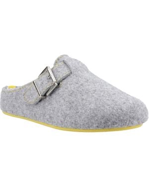 Hush Puppies Good 90% Recycled Rpet Slippers - Grey