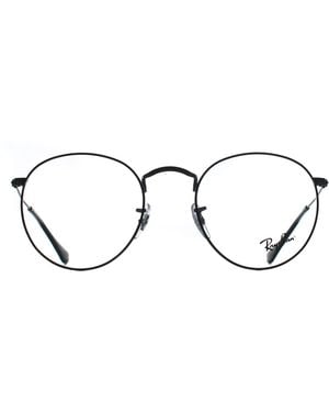 Ray-Ban Round Gunmetal Rx3447V Metal - Brown