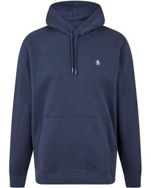 Original Penguin Logo Hoodie - Blue