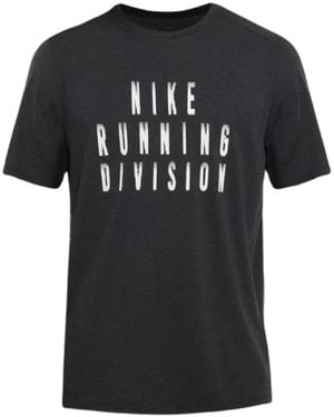 Nike Dri-Fit 365 Running Division T-Shirt - Black