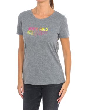 North Sails Short Sleeve T-Shirt 9024290 - Grey