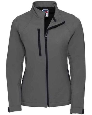 Russell Ladies 3 Layer Soft Shell Jacket (Titanium) - Grey