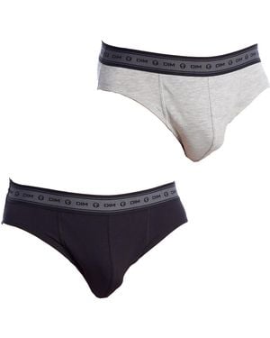 DIM Pack-2 Cotton Bio D0Di4 Briefs For - Blue