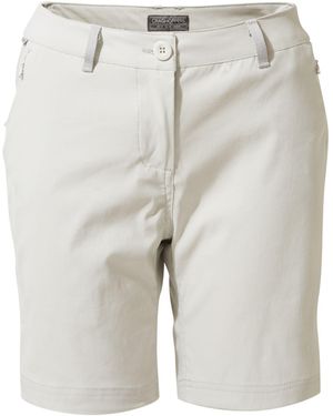 Craghoppers Ladies Kiwi Pro Iii Shorts (Dove) - Grey