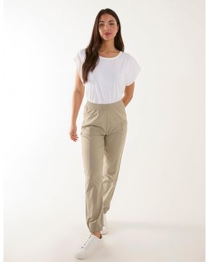 Blue Vanilla Cuff Trousers - Natural