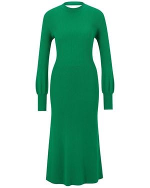 HUGO Slopenny Dress - Green