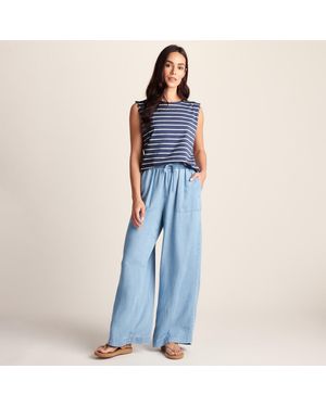 TOG24 Katie 100% Cotton Supersoft Vest - Blue
