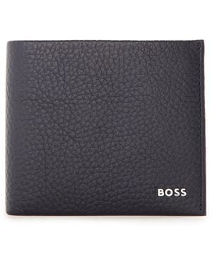 BOSS Accessories Crosstown Wallet With Two Bill Compartments - Grey