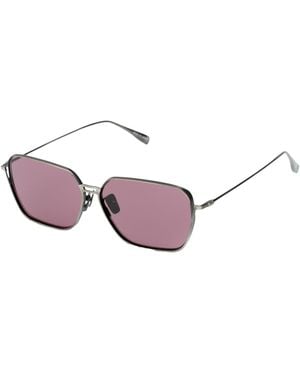 Belstaff Grey Stainless Steel Sunglasses - Purple