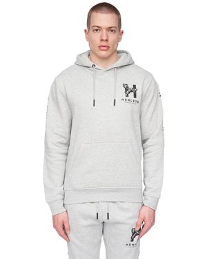 Henleys Tapehen Hoodie - Grey