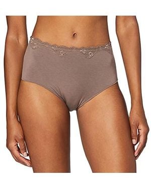 Triumph Touch Of Modal Midi Briefs - Purple