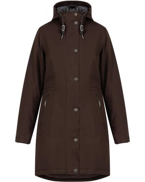 Usha Winter Parka Fenia Donkerbruin