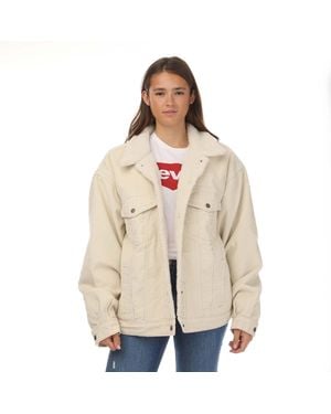 Levi's Levi's Plus 90S Sherpa Trucker Jacket - Natural