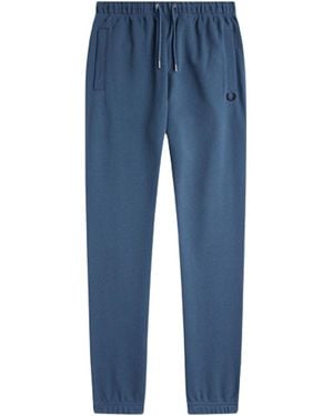 Fred Perry Midnight Loopback Joggers - Blue