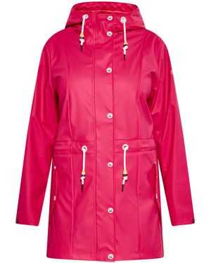 Schmuddelwedda Ronde Regenjas Framboos - Roze
