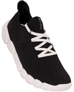 Dare 2b Ladies Hex-At Knitted Recycled Trainers - Black