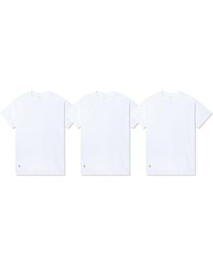ANTI SOCIAL SOCIAL CLUB Anti Social Club Assc Mini Logo Undershirt 3-Pack - White