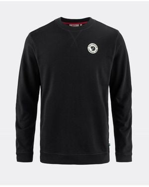 Fjallraven 1960 Logo Badge Sweatshirt - Black