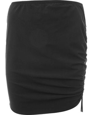 SARA CRISTINA Shell Mini Skirt - Black