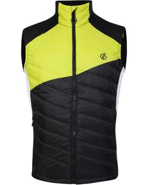 Dare 2b Gendarme Wollen Gewatteerd Gilet (zwarte/groene Algen)