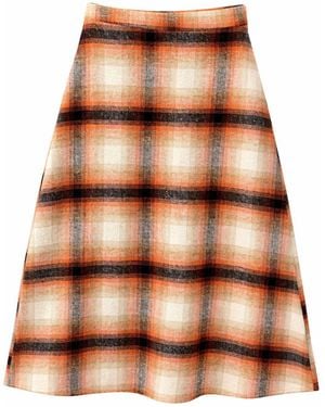 MixRay Acrylic Skirt - Brown