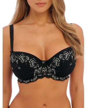 Fantasie Aubree Padded Half Cup Bra - Black