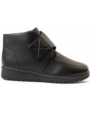 Montevita Wedge Ankle Boot Bottivita73 - Black