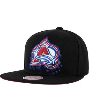 Mitchell & Ness Nhl Colorado Avalanche Big Face 7.0 Cap - Black