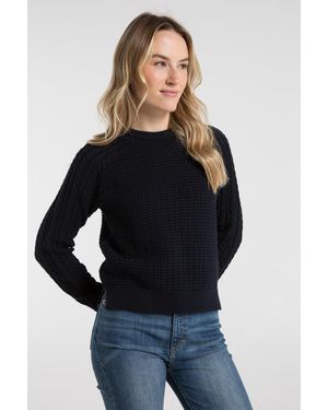 French Connection Mozart Cable Jumper - Blue