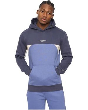 Crosshatch Castlebay Hoodie - Blue