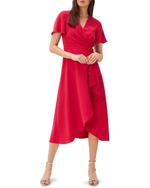 Phase Eight Julissa Wrap Dress - Red