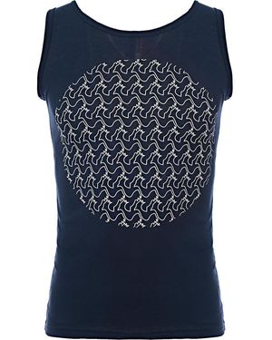 Rossignol Logo Moon Tank - Blue