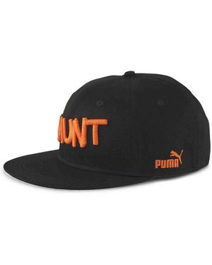 PUMA Valencia Cf Flat Brim Adjustable Fit Cap 022916 02 Cotton - Black