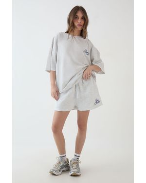 DSGN Studio Script Oversized T-Shirt - Grey